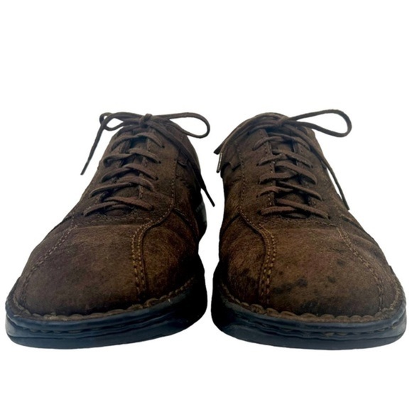 Merrell Shoes Men’s World Sport Bitter Oxford Lace Up 40347 Brown Leather main image 4